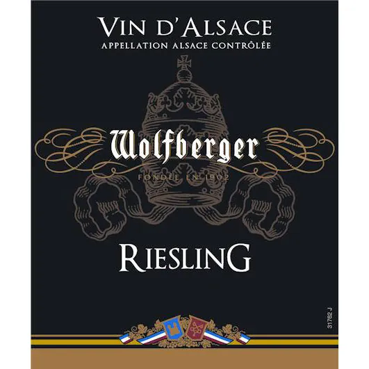 Riesling Bottle