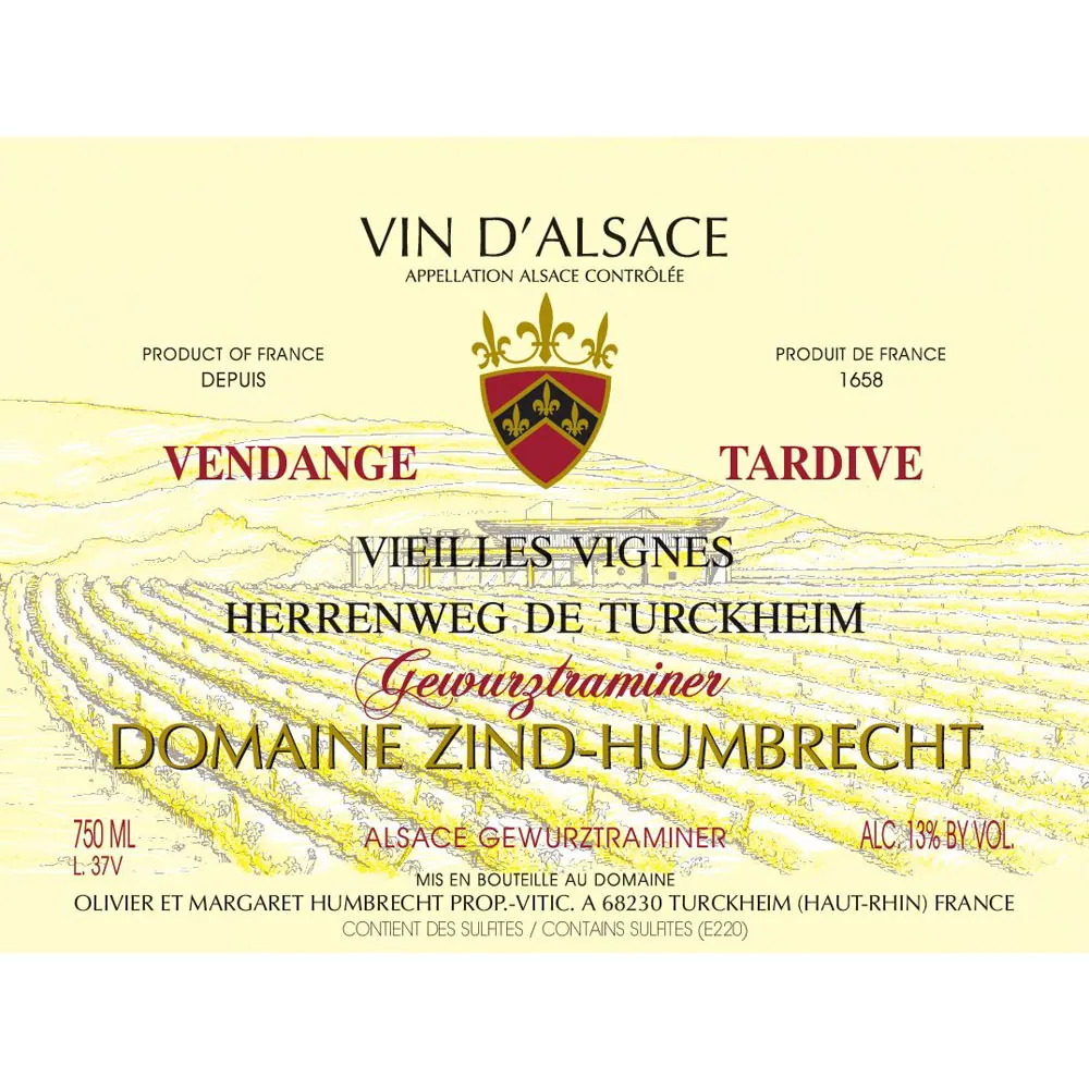 Gewurztraminer Turckheim Bottle