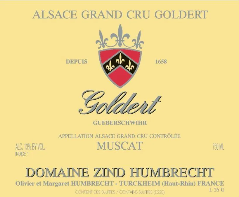 Goldert Muscat Bottle