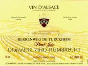 Herrenweg Pinot Gris Bottle