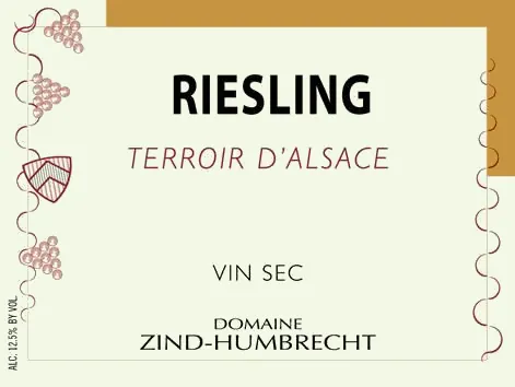Terroir d'Alsace Riesling Bottle