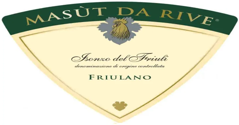 Masut da Rive Friuli Isonzo Friulano Bottle