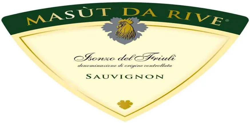 Masut da Rive Isonzo del Friuli Sauvignon Bottle