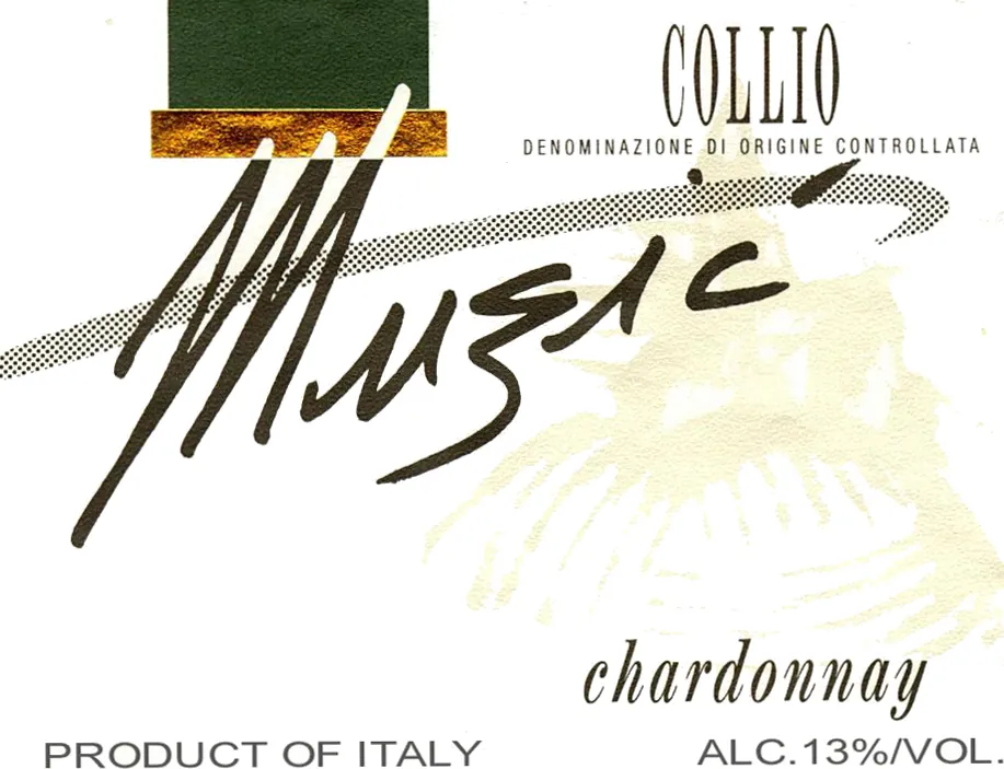 Collio Chardonnay Bottle