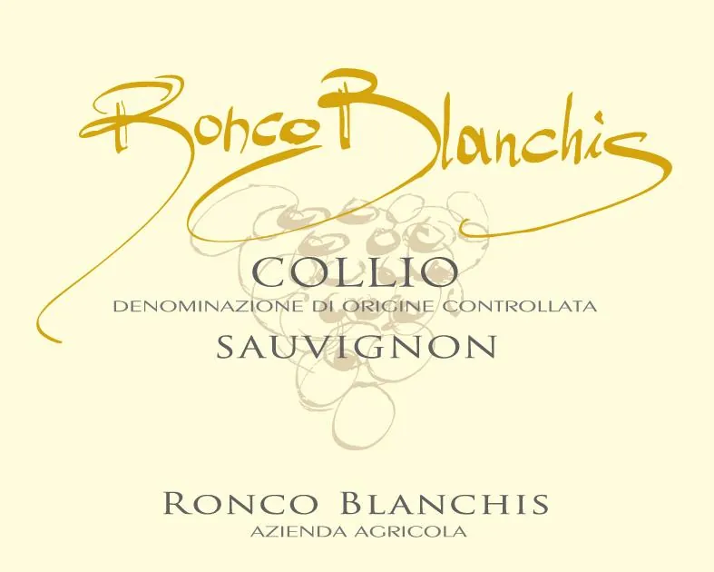Collio Sauvignon Bottle