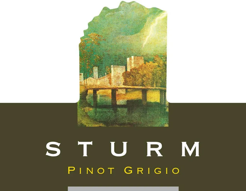 Pinot Grigio Bottle