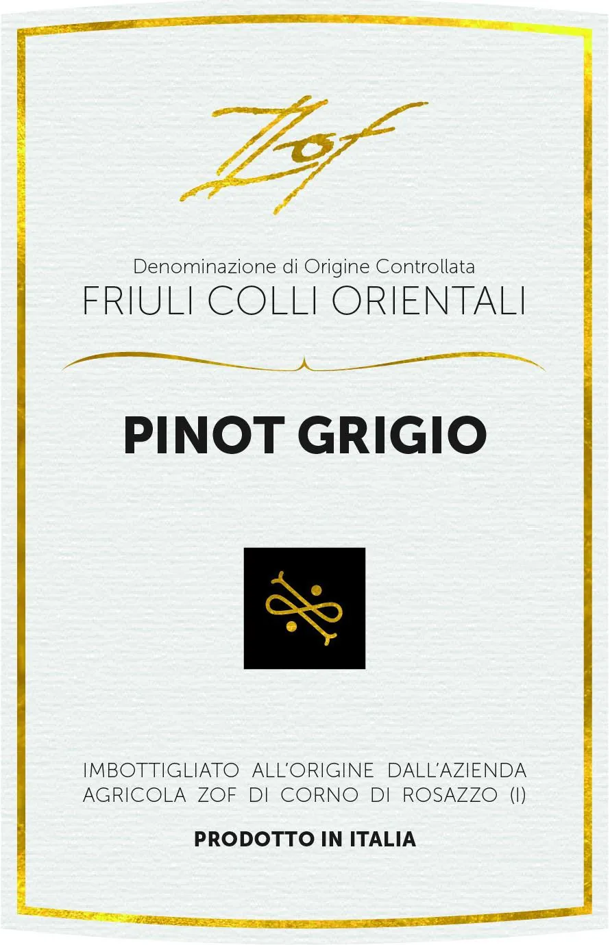 Colli Orientali del Friuli Pinot Grigio Bottle