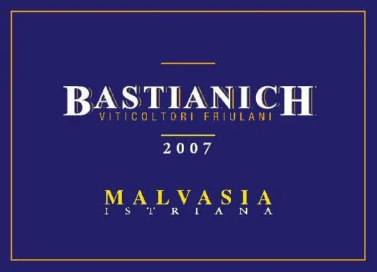 Malvasia Istriana Bottle