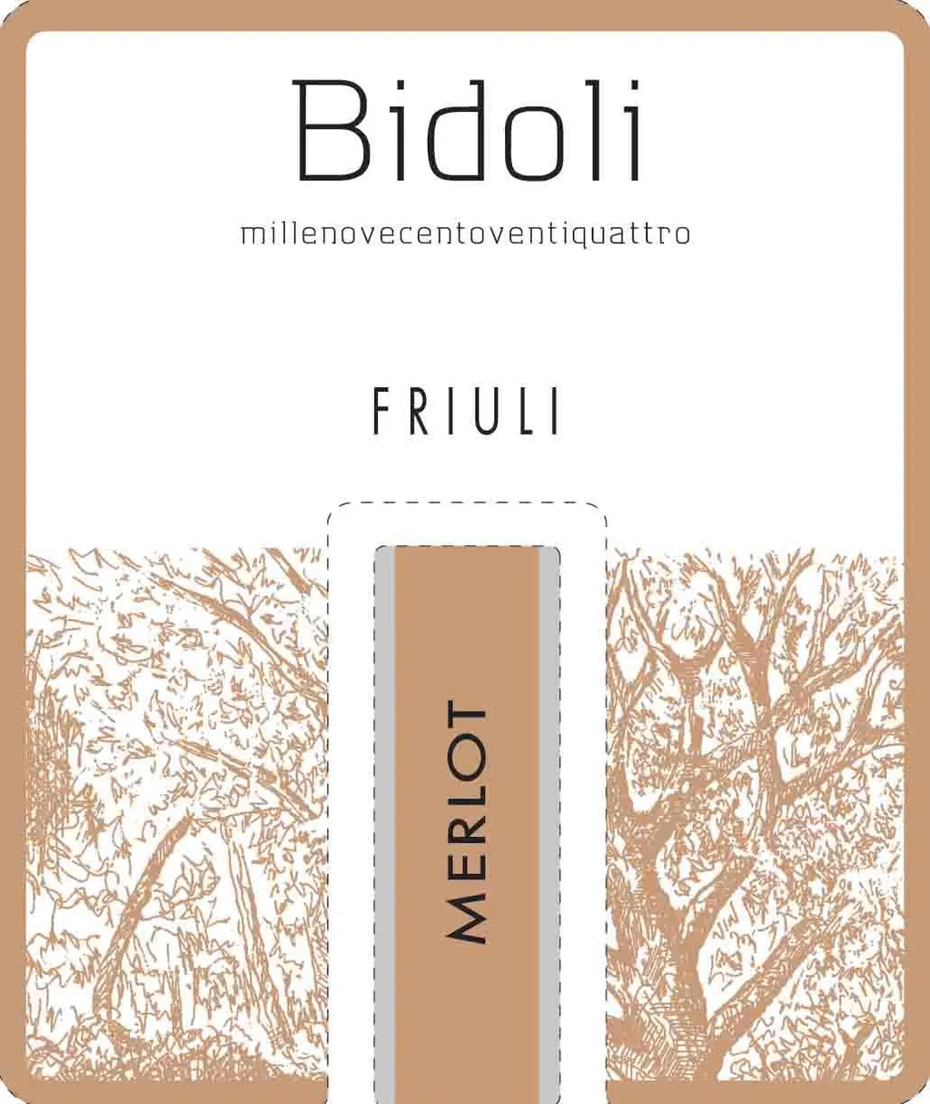 Friuli Grave Merlot Bottle