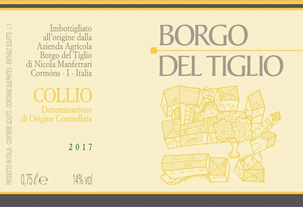 Collio Friulano Bottle