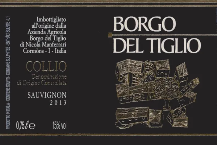 Collio Sauvignon Selezione Bottle