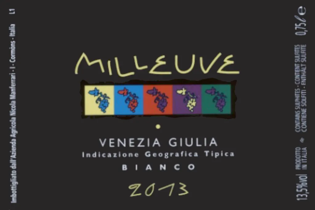 Venezia Giulia Milleuve Bianco Bottle