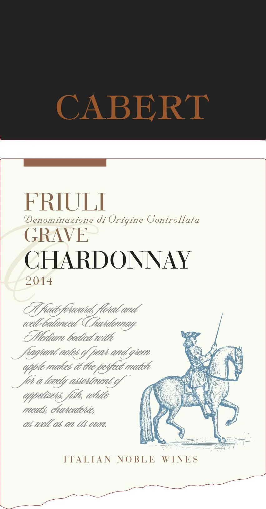 Friuli Grave Chardonnay Bottle