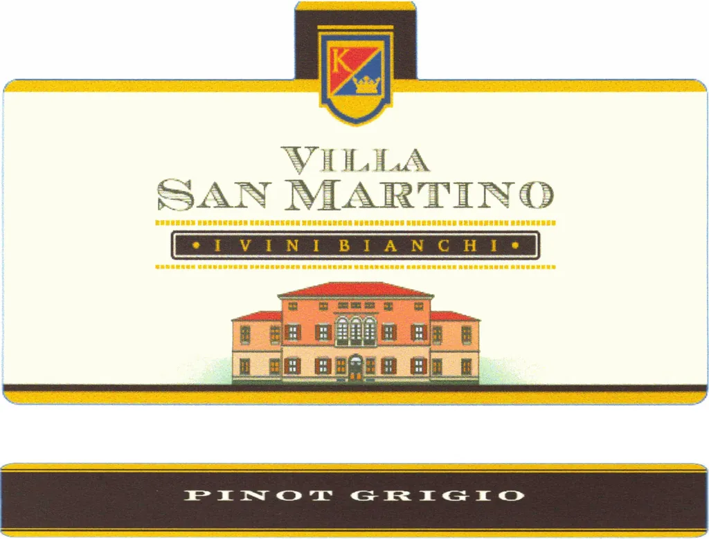 Villa San Martino Pinot Grigio Bottle