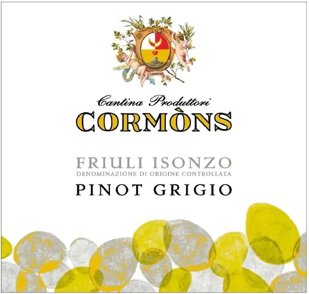 Friuli Isonzo Pinot Grigio Bottle