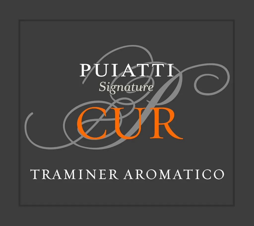 Signature Cur Traminer Aramatico Bottle