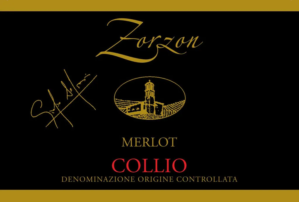 Collio Merlot Bottle