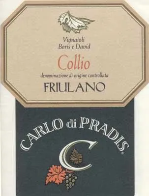 Collio Friulano Bottle