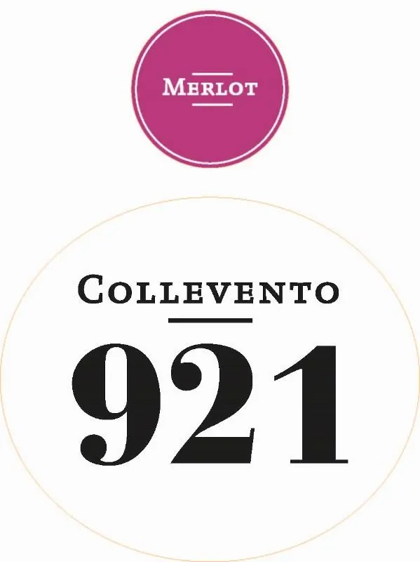 ColleVento 921 Merlot Bottle