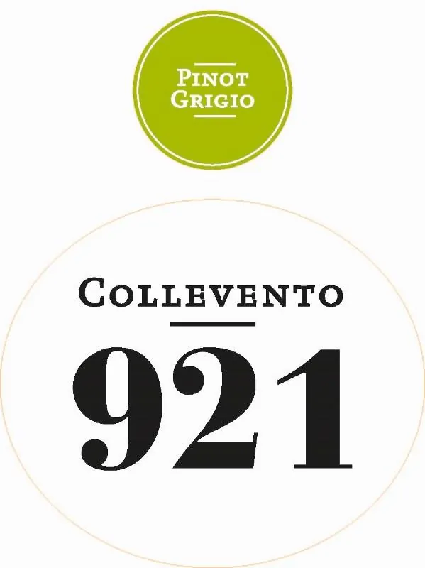 ColleVento 921 Pinot Grigio Bottle