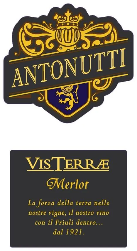 Friuli Grave Vis Terrae Merlot Bottle