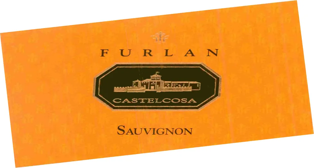 Furlan Fruili Castelcosa Sauvignon Bottle