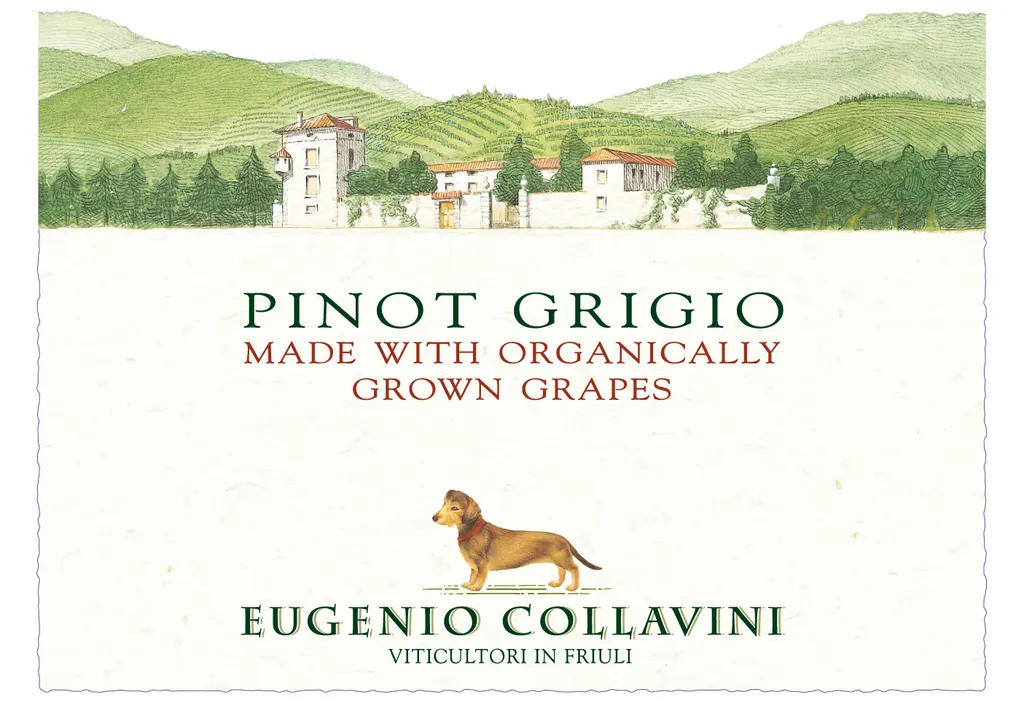 Pinot Grigio Bottle