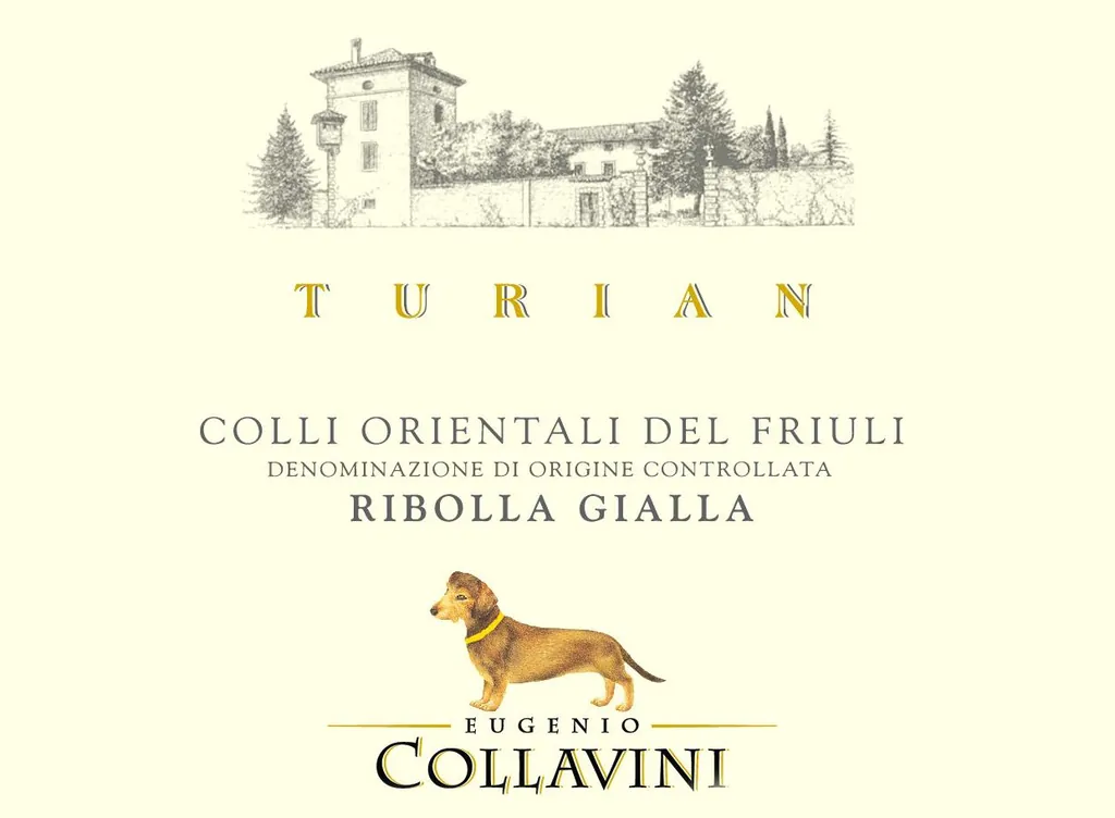 Turian Ribolla Gialla Bottle