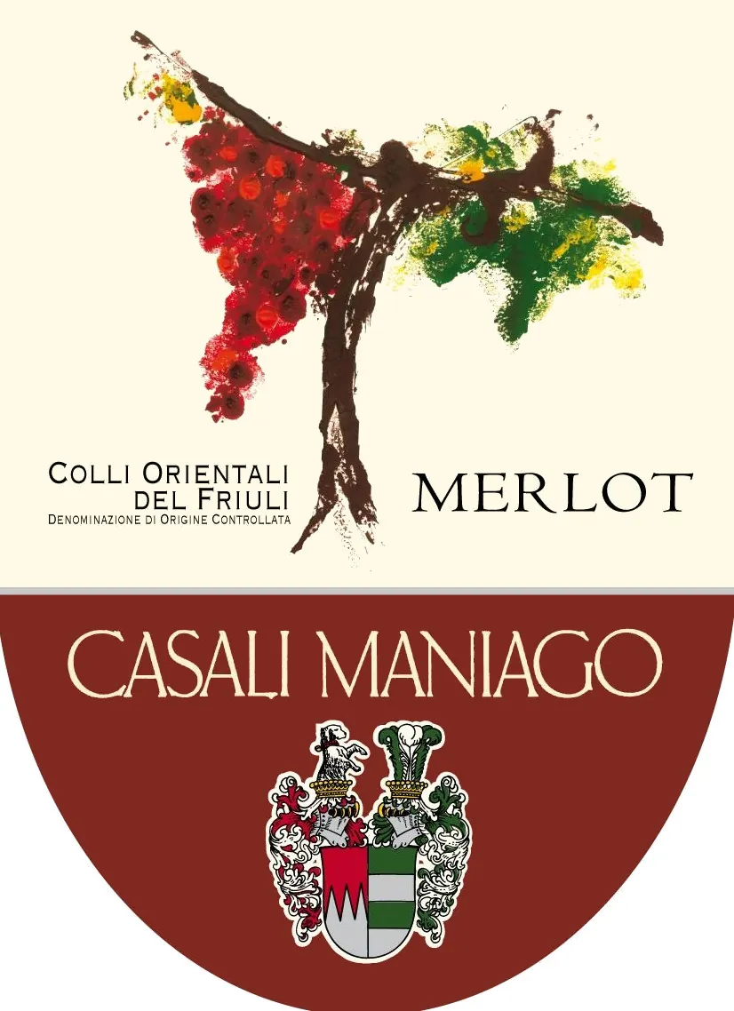 Casali Maniago Merlot Bottle