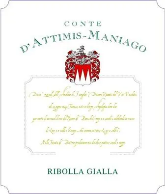 Ribolla Gialla Bottle