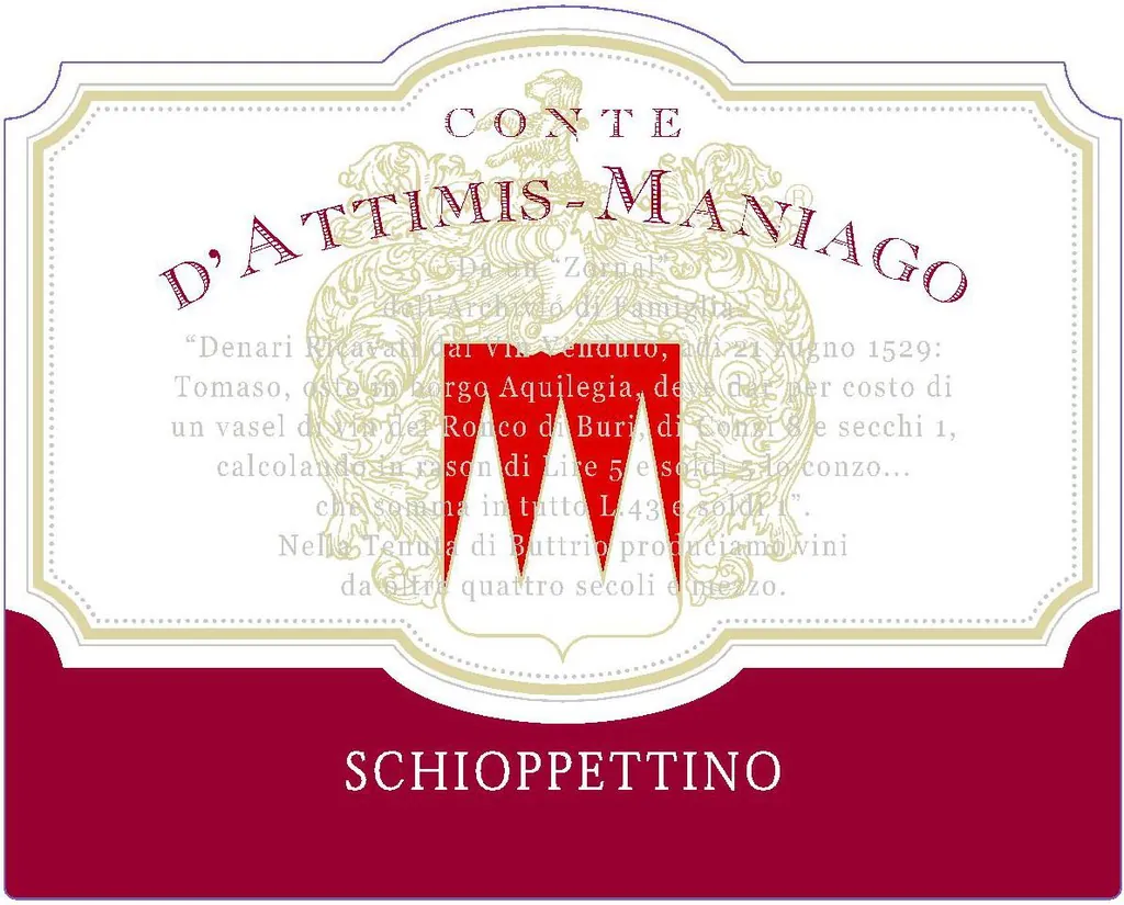 Schioppettino Bottle