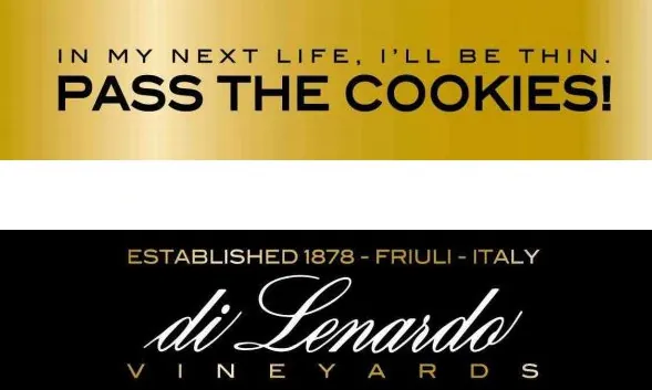 In my next life I'll be thin. Pass the cookies. Bottle