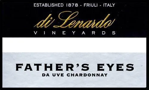 Father's Eyes Chardonnay Bottle