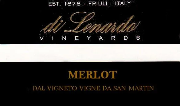 Merlot dal Vigneto Vigne da San Martin Bottle