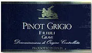 Pinot Grigio Bottle