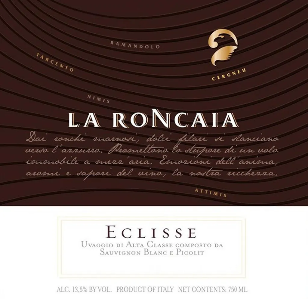 La Roncaia Eclisse Bottle