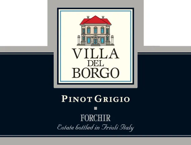Friuli Grave Villa del Borgo Pinot Grigio Bottle