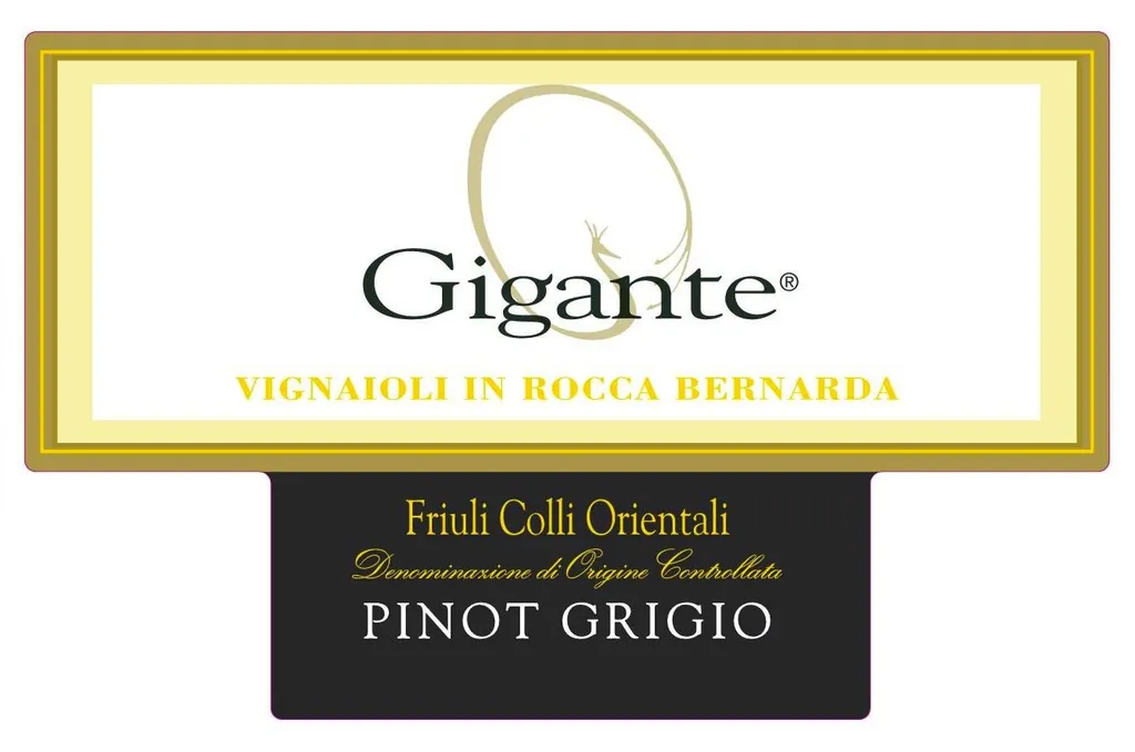 Colli Orientali del Friuli Pinot Grigio Bottle