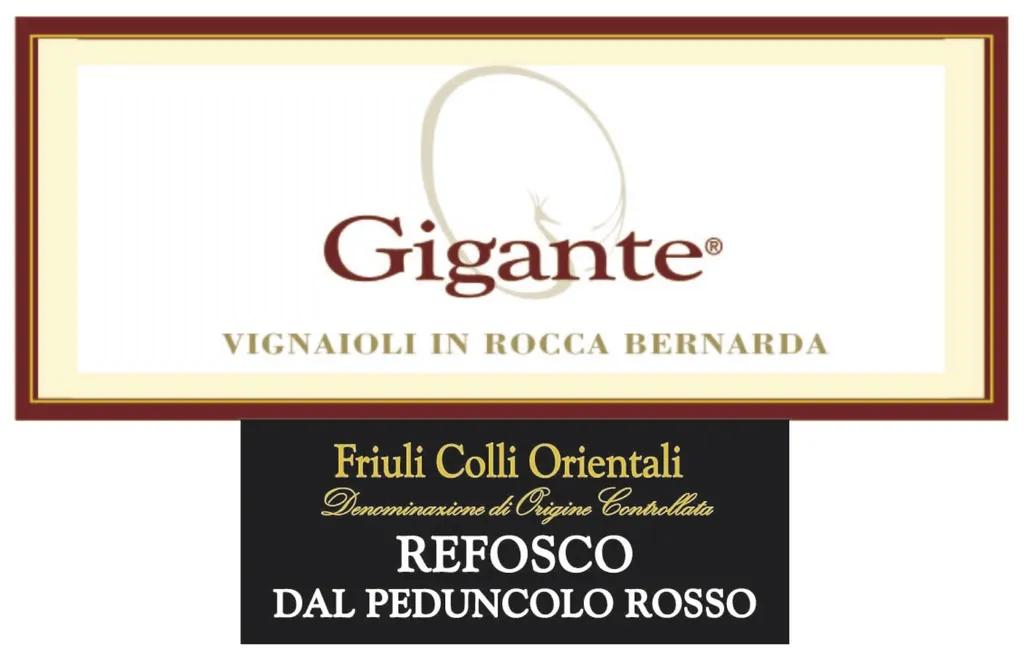 Colli Orientali del Friuli Refosco dal Peduncolo Rosso Bottle