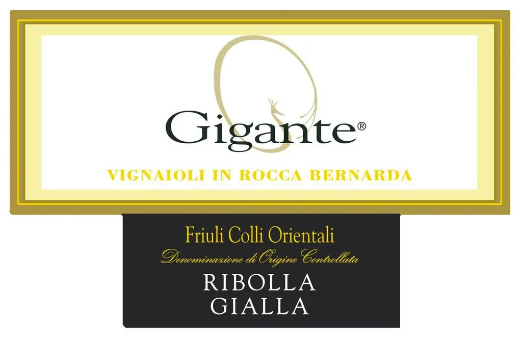 Colli Orientali del Friuli Ribolla Gialla Bottle