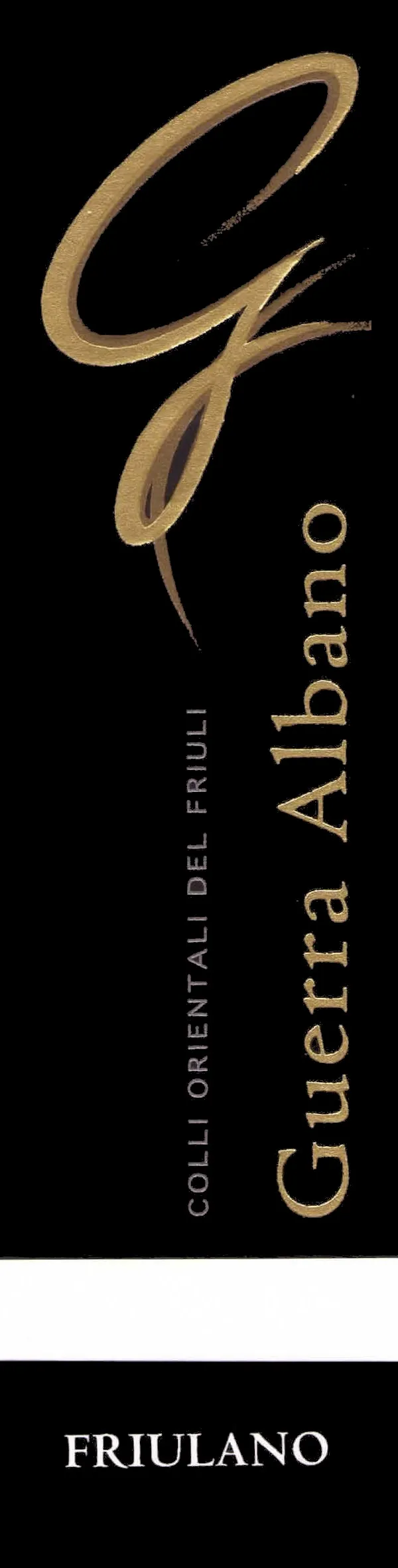 Colli Orientali del Friuli Friulano Bottle