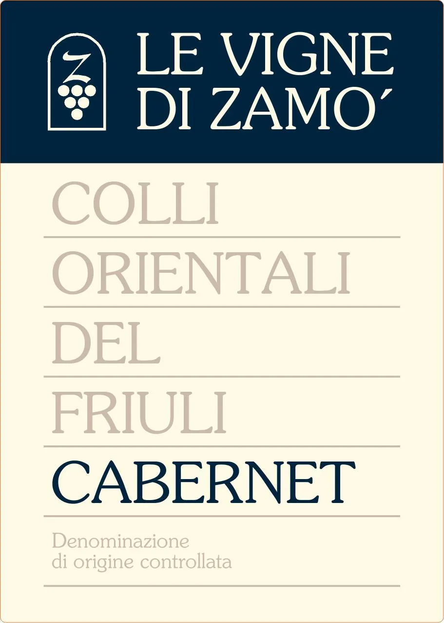 Colli Orientali del Friuli Cabernet Bottle