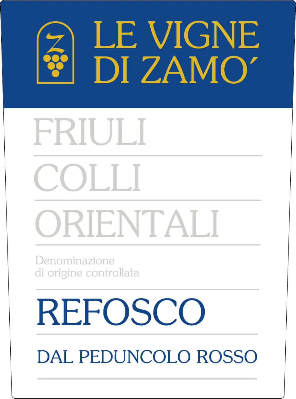 Refosco dal Peduncolo Rosso Bottle