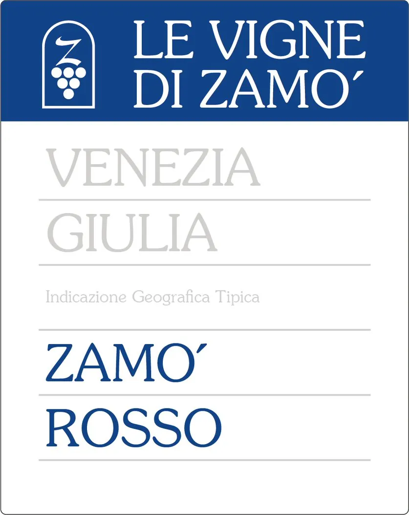 Venezia Giulia Zamo Rosso Bottle