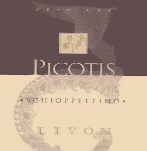 Venezia Giulia Picotis Schioppettino Bottle
