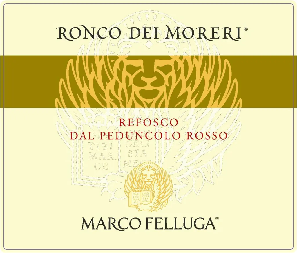 Ronco dei Moreri Refosco dal Peduncolo Rosso Bottle