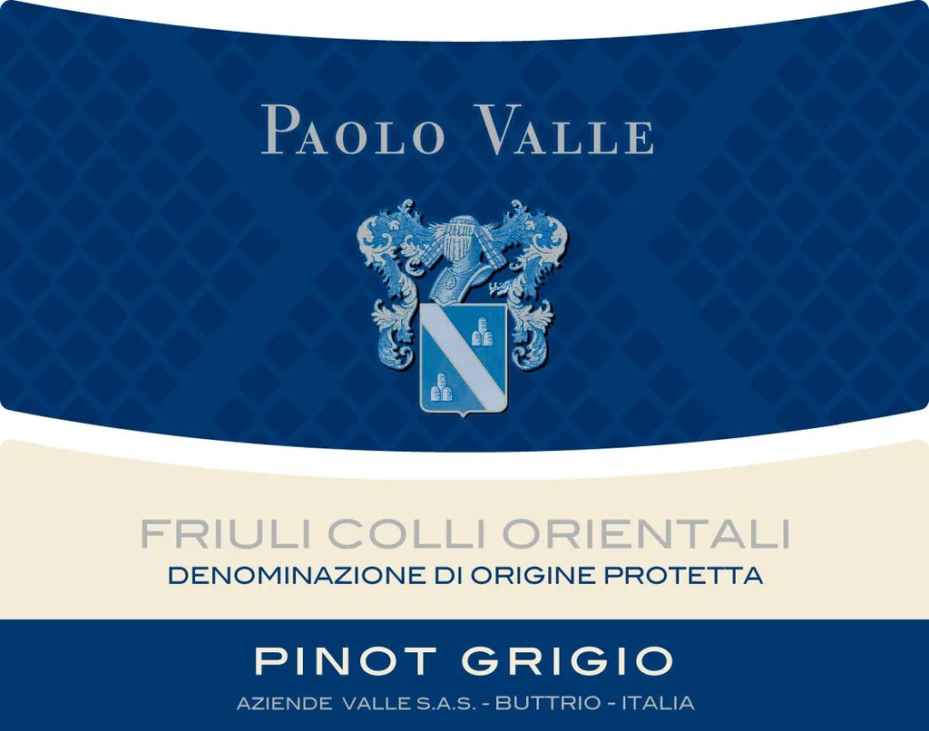 Colli Orientali del Friuli Pinot Grigio Bottle