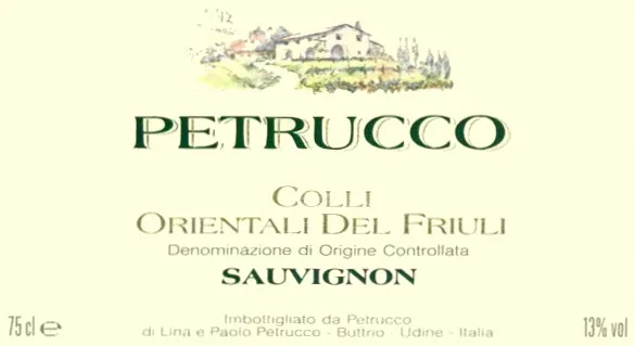 Colli Orientali del Friuli Sauvignon Bottle