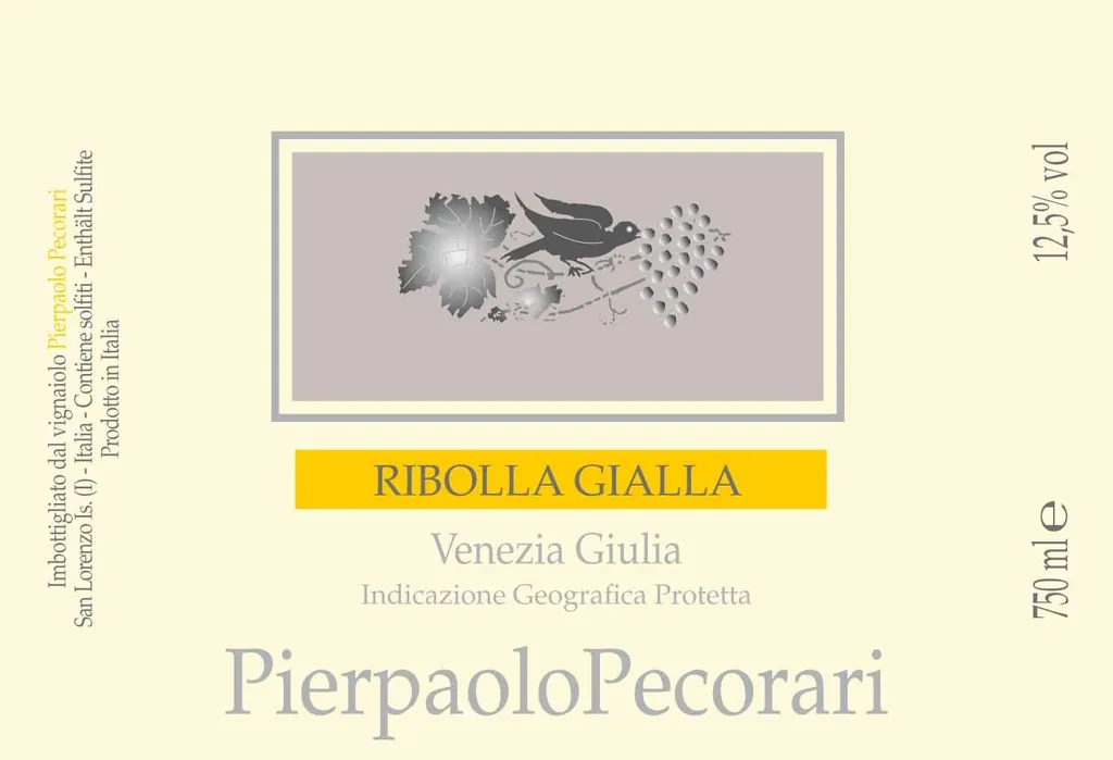 Ribolla Gialla Bottle