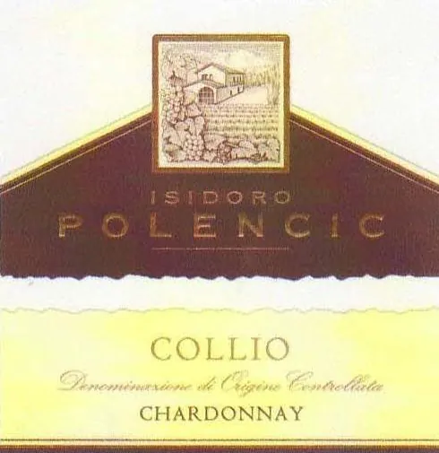 Collio Chardonnay Bottle